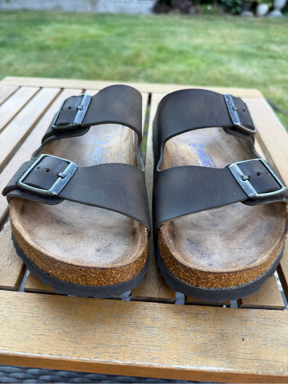Birkenstock Arizona Soft Footbed Sandal - Brown Leather - Picture 5 of 11